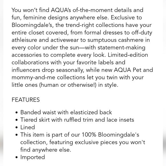 Aqua π Clip Dot Inset Mini Skirt π NWOT - Picture 2 of 4